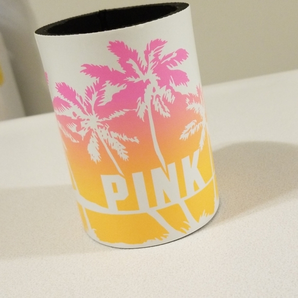 PINK Victoria's Secret Other - PINK palm tree drink coozy, never used